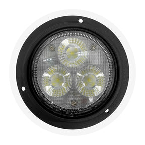 45W round LED floodlight, front view