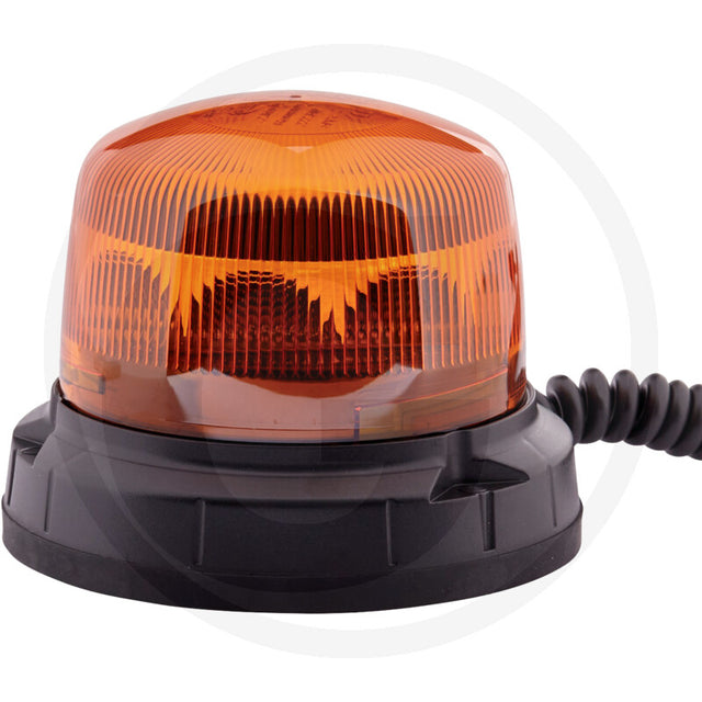 HELLA KL Rota LED Compact magnetic warning beacon with amber lens