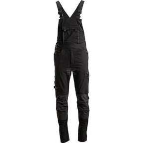 Kramp 4 Way Stretch Bib & Brace Overalls – Black