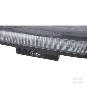 Kramp LA20160 Rechargeable LED Mini Light Bar with Remote Control - Amber