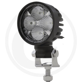 NIGHTSHIFT 18W round LED work light, front view