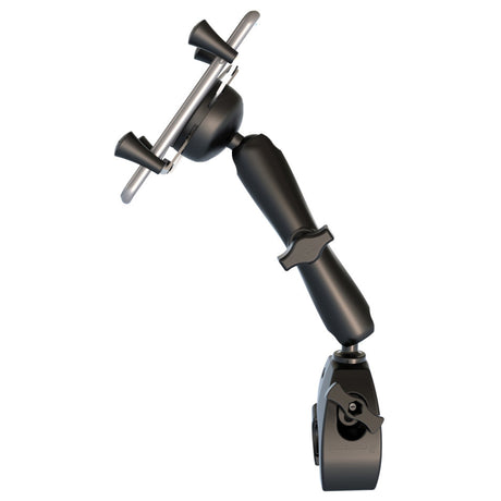 RAM® X-Grip® Phone Mount with RAM® Tough-Claw™ Small Clamp Base - Long