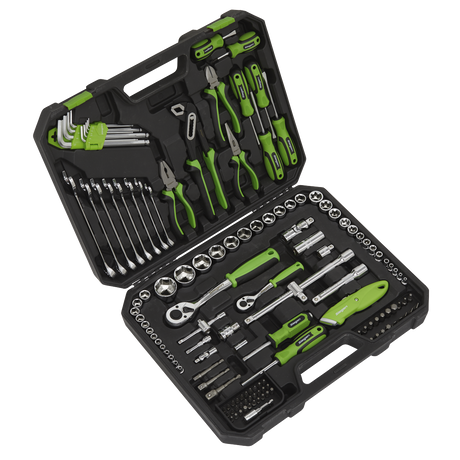 Siegen 135-piece mechanic’s tool kit in storage case