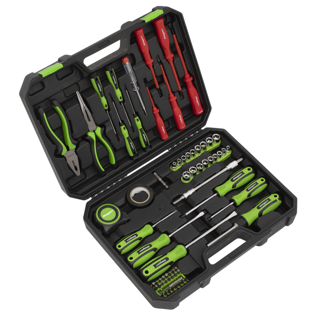 Siegen 73-piece screwdriver and bit tool kit