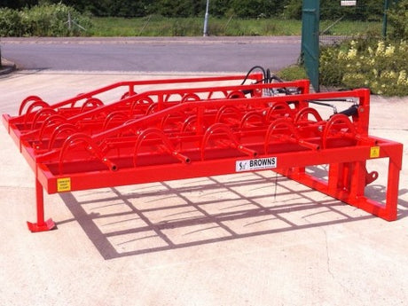 Browns Super Buzzard 3 Bale Handling Attachment