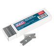 Sealey AK867B100 pack of 100 razor scraper blades