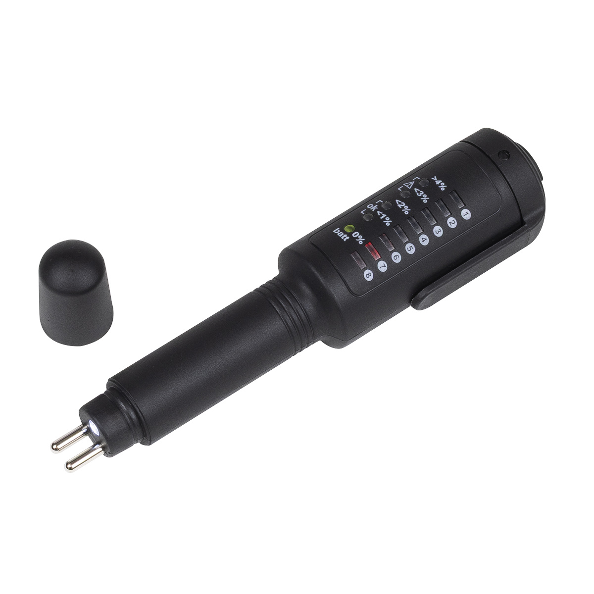 Sealey VS0278 pocket brake-fluid tester with LED torch
