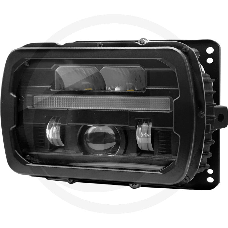 GRANIT 45W LED main headlight, rear view, part 18449485