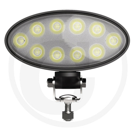 NIGHTSHIFT oval 63W LED work light front view