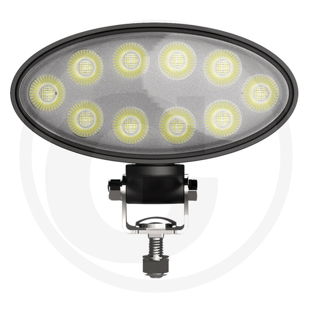 NIGHTSHIFT oval 63W LED work light front view
