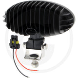 Rear and connector view