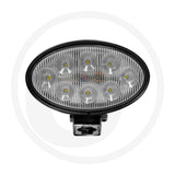 56W oval NIGHTSHIFT LED work light, front view