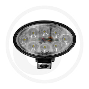 56W oval NIGHTSHIFT LED work light, front view