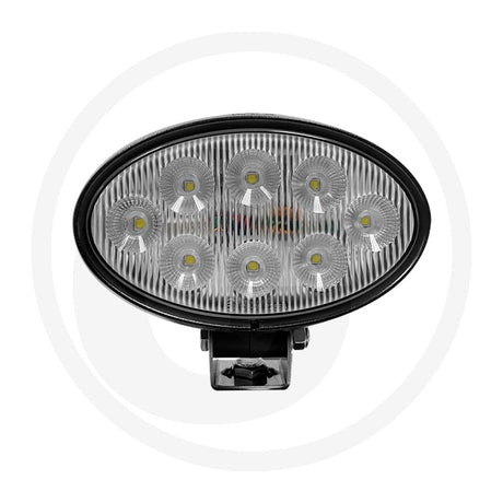 56W oval NIGHTSHIFT LED work light, front view