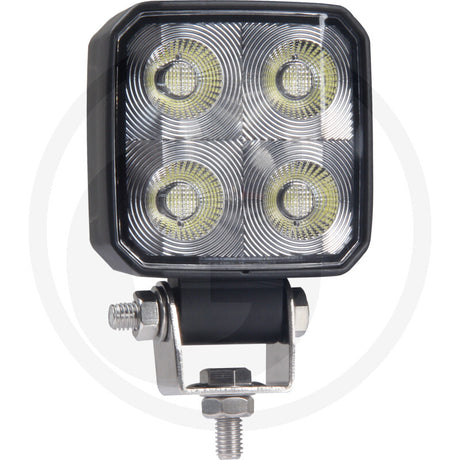 30W LED work light, rear view