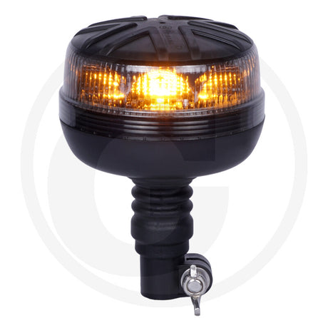NIGHTSHIFT 10W grey LED beacon, side view