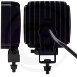 NIGHTSHIFT 40W LED work light with red/white position light, alternate view