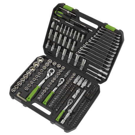 Siegen 219-piece socket set contents