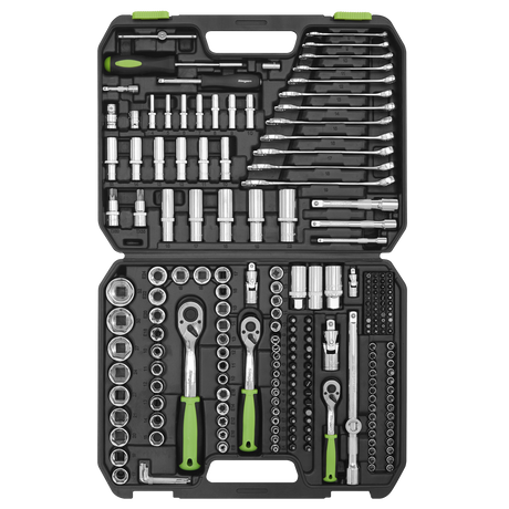 Siegen socket set case, open view