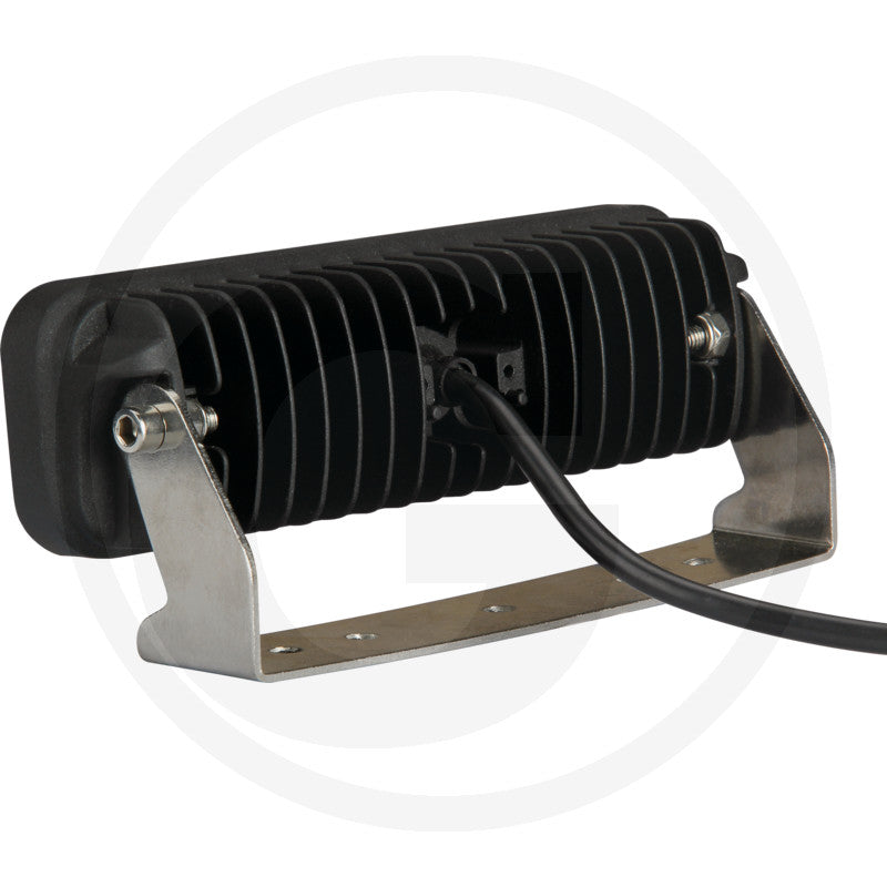 Slim 25.5W rectangular LED work light, alternate view